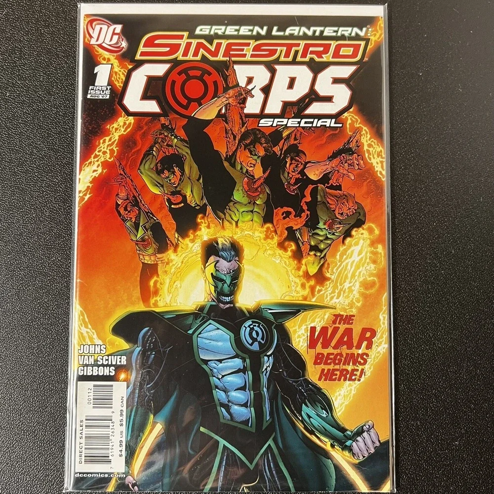 Green Lantern‎ Sinestro Corps Special 2nd Printing 2007